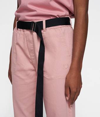 Belted pants jog raspberry 10 DAYS