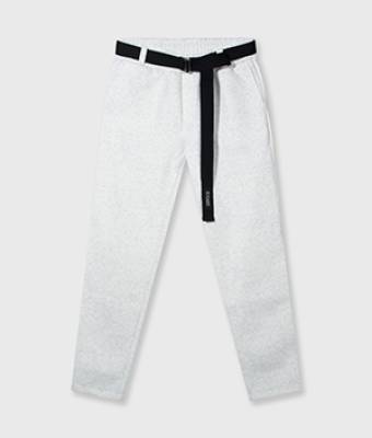 Belted pants neoprene white melee 10 DAYS