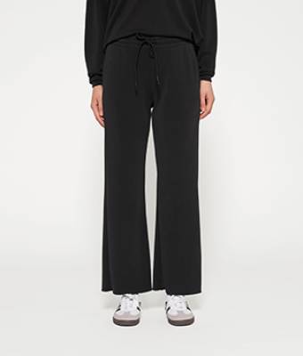 Flared jogger scuba black 10 DAYS