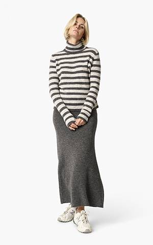 Cleo sweater light grey/antra Aimee The Label