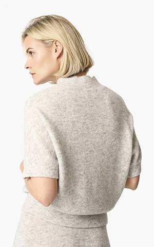 Chantal sweater light grey Aimee The Label