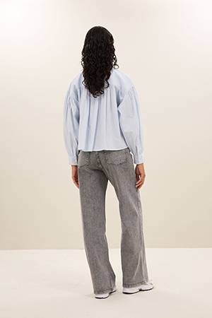 Lina mj pant grey denim By-Bar Amsterdam