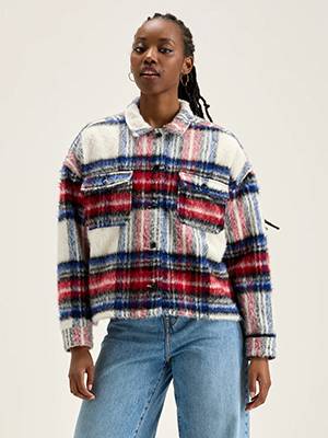 Parrish overshirts checkA Bellerose