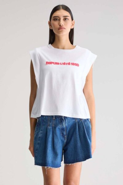 Vruno t-shirts white Bellerose