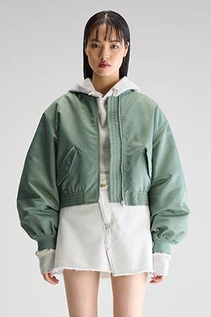 Hiko jackets eucalyptus Bellerose