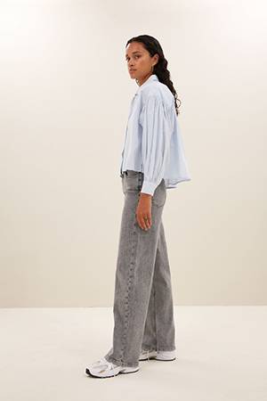 Lina mj pant grey denim By-Bar Amsterdam