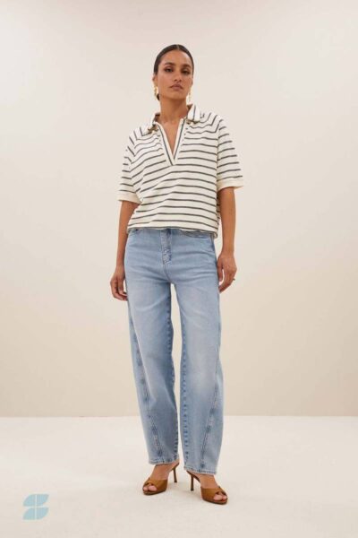 Harper breton stripe top By-Bar Amsterdam