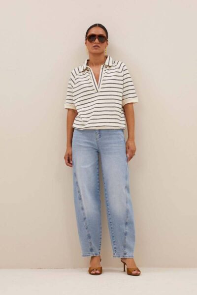 Harper breton stripe top By-Bar Amsterdam