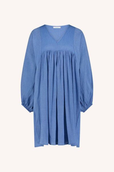 Philou athia dress sapphire blue By-Bar Amsterdam