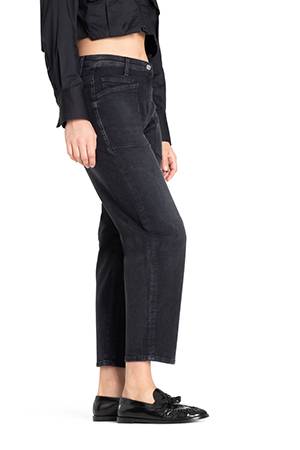 Ocean lefthand contrast black denim Cambio