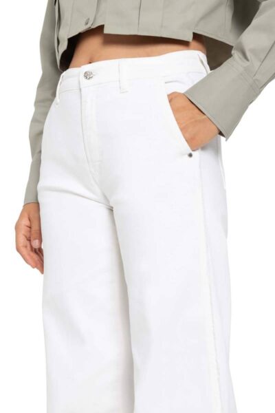 Alek pure white stone denim Cambio