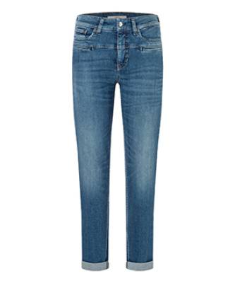 Pearlie feminine contrast blue denim Cambio