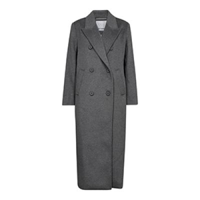 Alexis coat light grey Co’Couture