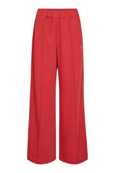 Amina crease pant red Co’Couture