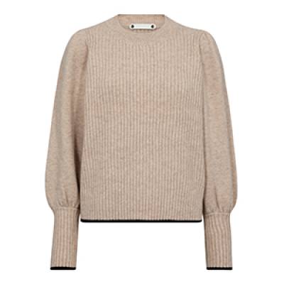 Row o-puff knit off white Co’Couture