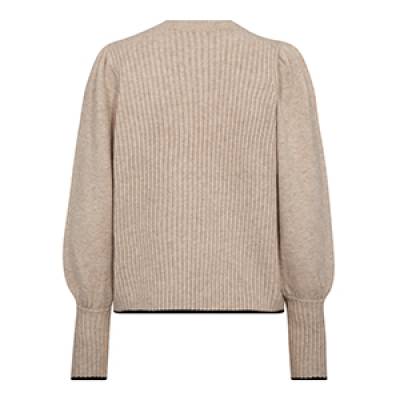 Row o-puff knit off white Co’Couture