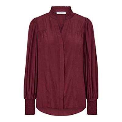 Aila Petra v-shirt burgundy Co’Couture