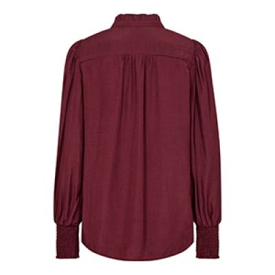 Aila Petra v-shirt burgundy Co’Couture