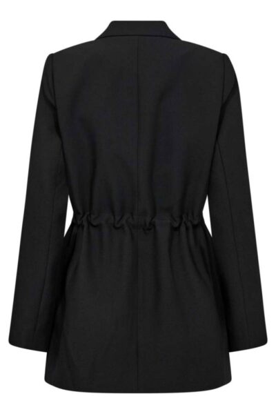 Vola pocket tie blazer black Co’Couture