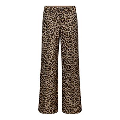 Lexa leo wide pant khaki Co’Couture