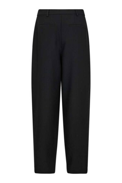 Vola barrel pleat pant black Co’Couture