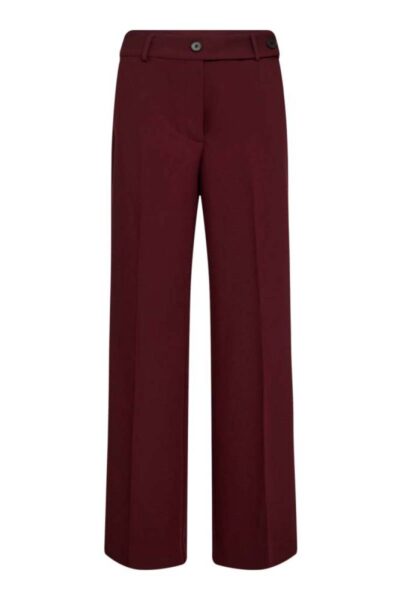 Kyle wide pant burgundy Co’Couture