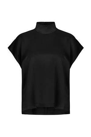 Alaria shirt black Drykorn