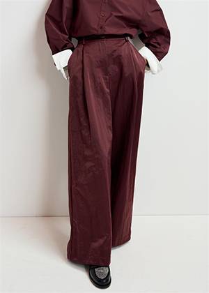 Gazpacho wide leg pants chateau migraine Essentiel