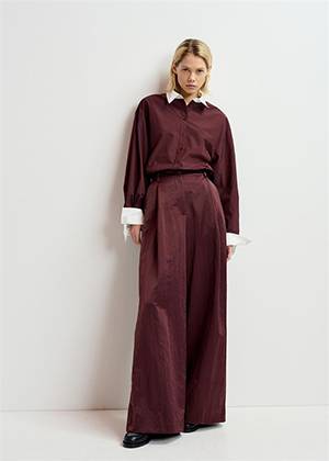 Gazpacho wide leg pants chateau migraine Essentiel