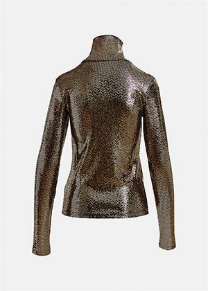 Geaker jersey turtle neck gold Essentiel