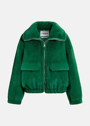 Genz faux fur jacket hulk Essentiel