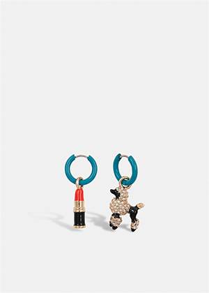 Glipsy small fantasy earrings C1 blue Essentiel