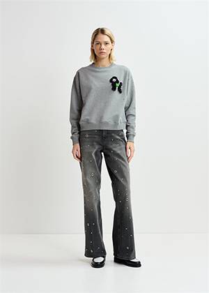 Goggy embroidered sweatshirt hurricane Essentiel