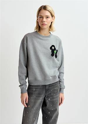 Goggy embroidered sweatshirt hurricane Essentiel