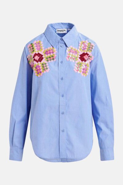 Hapricorn sequin shirt C1 denim blue Essentiel