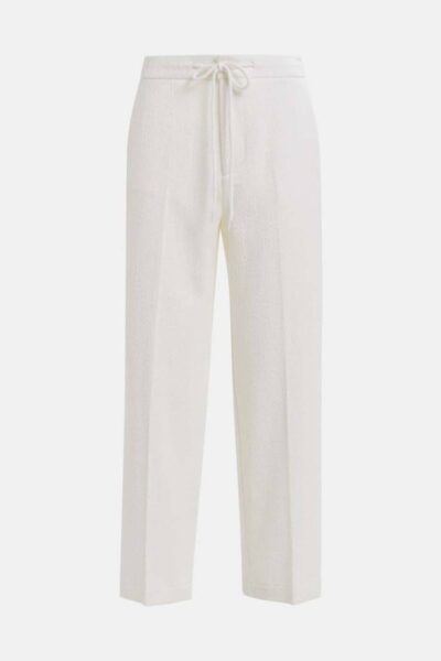 Heftig straight leg pants off white Essentiel