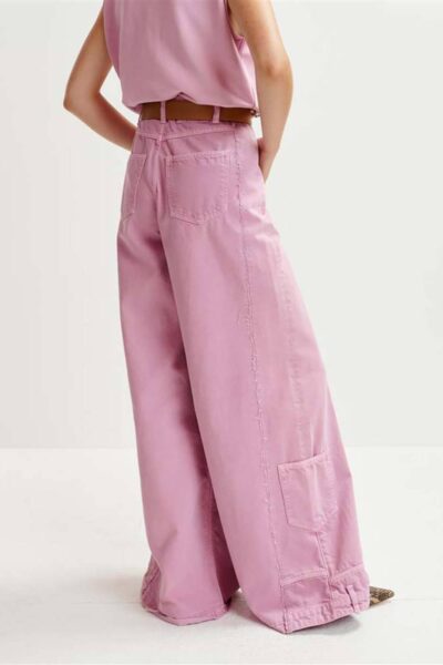 Helpless panelled colour jeans pink Essentiel