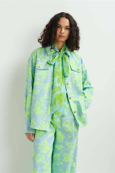 Hillies shirt jacket C2 citronella Essentiel