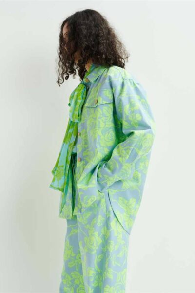 Hillies shirt jacket C2 citronella Essentiel