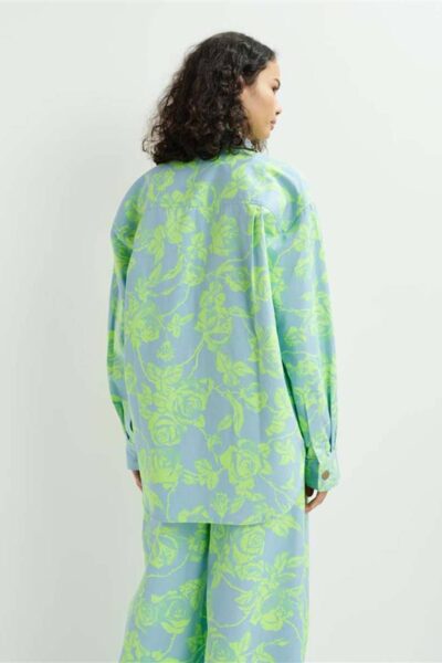 Hillies shirt jacket C2 citronella Essentiel