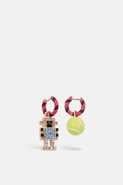 Hogan earrings with charms C1 Essentiel