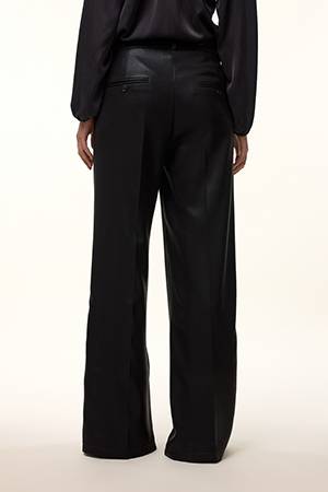 Amore glossy pants black FEMMES du SUD