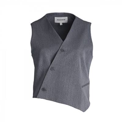 Nancy gilet grey shimmer FEMMES du SUD