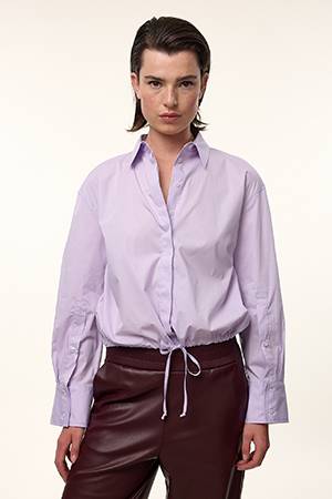 Marthe shirt lilac FEMMES du SUD