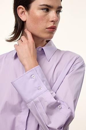 Marthe shirt lilac FEMMES du SUD