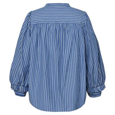 Mee sia blouse blue stripes Gossia