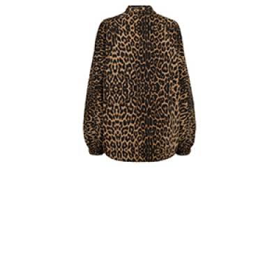 Basma leo jacket leopard print Gossia