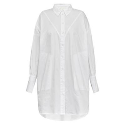 Zahra oversized shirt off white Gossia