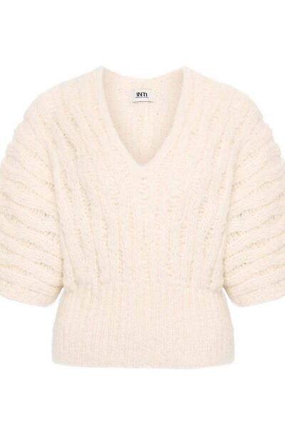 Rosa sweater ecru INTI Knitwear