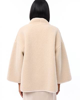 Joko jacket oatmeal Knit-ted